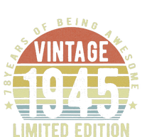 Vintage 1945 Limited Edition 78 Year Old Gifts 78th Birthday T-Shirt