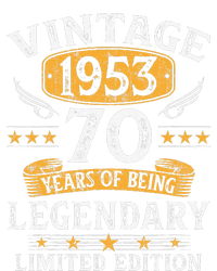 Vintage 1953 Limited Edition 70 Year Old Birthday Gifts T-Shirt