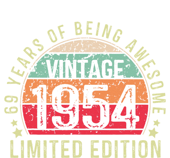 Vintage 1954 69th Birthday Gift Women 69 Years Old T-Shirt