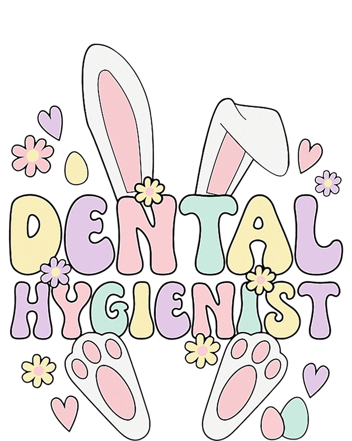 Dental Hygienist Bunny Dental Hygiene Easter Day T-Shirt