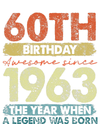 Vintage 1963 60 Year Old Gifts Limited Edition 60th Birthday T-Shirt