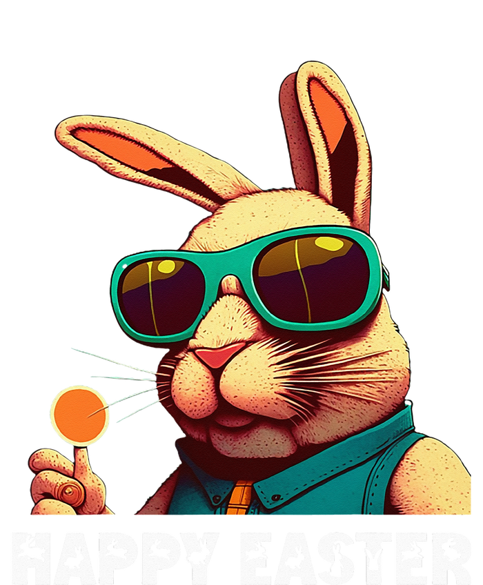 Bunny Face With Sunglasses funny Easter Day T-Shirt