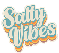 Retro Salty Vibes Beach Lover Cooling Performance Crew T-Shirt