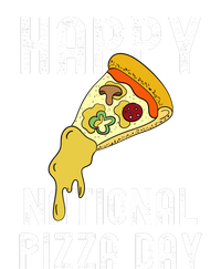 Happy National Pizza Day Women's Crop Top Tee