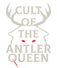 Cult Of The Antler Queen Flat Bill Trucker Hat