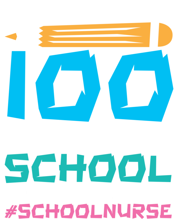 100 Days Of School And Loving It School Nurse Cute Gift T-Shirt