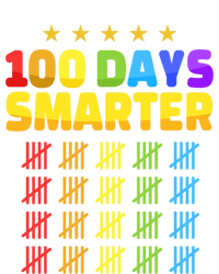 100 Days Of School Smarter For 100th Day Student Teacher Cool Gift Women's V-Neck T-Shirt