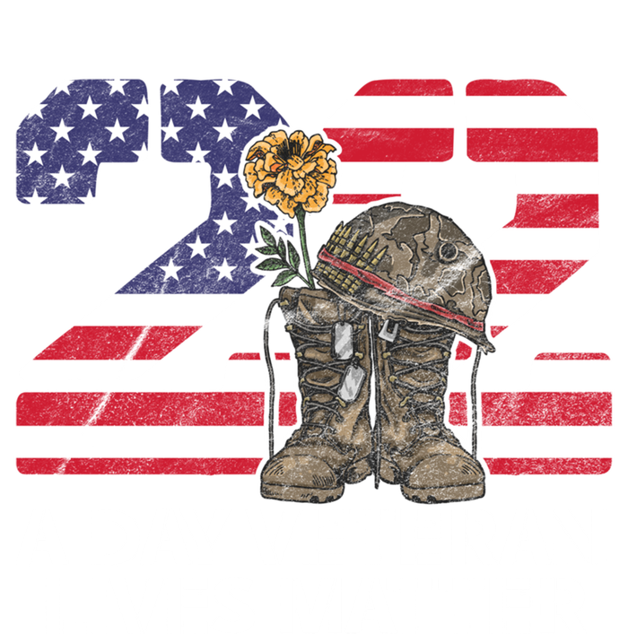 22 A Day Veteran Lives Matter Meaningful Gift Veteran Day Veterans Gift T-Shirt