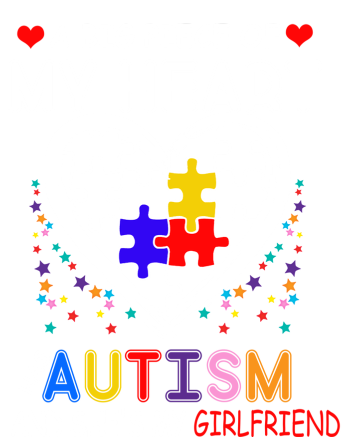 A Big Piece Of My Heart Has Autism And She's My Friend Gift Tank Top