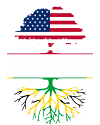 American Grown With Jamaican Roots Gift Jamaica Funny Gift Tall Long Sleeve T-Shirt