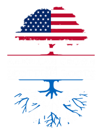 American Grown With Scottish Roots Gift Scotland Gift Premium Hoodie