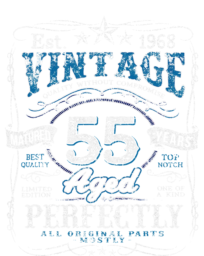 Vintage 1968 Limited Edition 55 Year Old 55th Birthdays T-Shirt