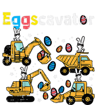 Funny Eggscavator Easter Egg Hunt Construction Trucks Kids Sweatshirt