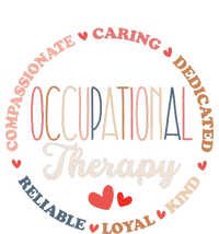 Groovy Occupational Therapy OT Therapist OT Month Women's V-Neck T-Shirt