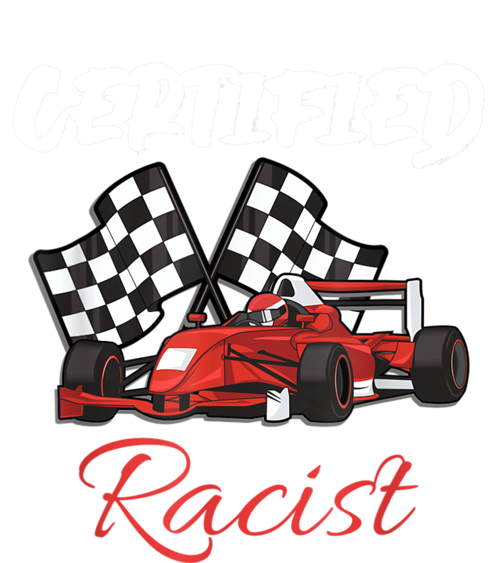 Racer Boost Speedster Certified Retro Racist Certified Race Toddler Hoodie