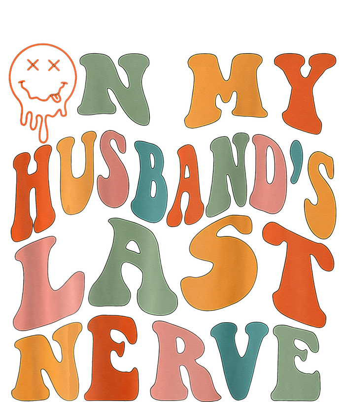 Funny On My Husband's Last Nerve Groovy On Back Coaster