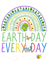 Pretty Earth Day Every Day Rainbow with Trees Earth Day Kids Long Sleeve Shirt