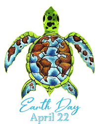 Sea Turtle Planet Funny Love World Environment Earth Day Kids Hoodie