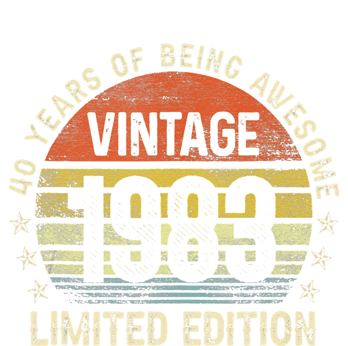 Vintage 1983 Made In 1983 40th Birthday Gift 40 Year Old Cute T-Shirt