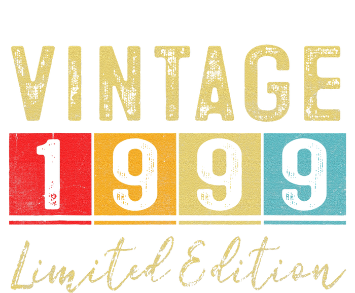 Vintage 1999 Limited Edition Made In 1999 24th Birthday Gift T-Shirt