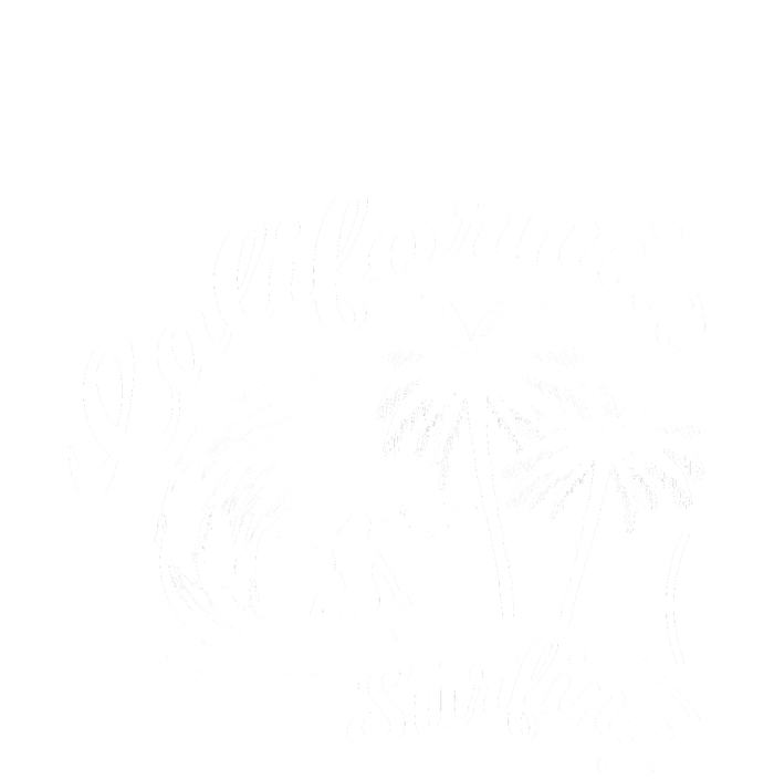 Surfing California Surfing Palm Beach Holiday Gift T-Shirt