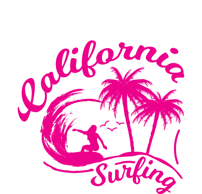 Surfing California Surfing Palm Beach Holiday Gift Snapback Five-Panel Rope Hat