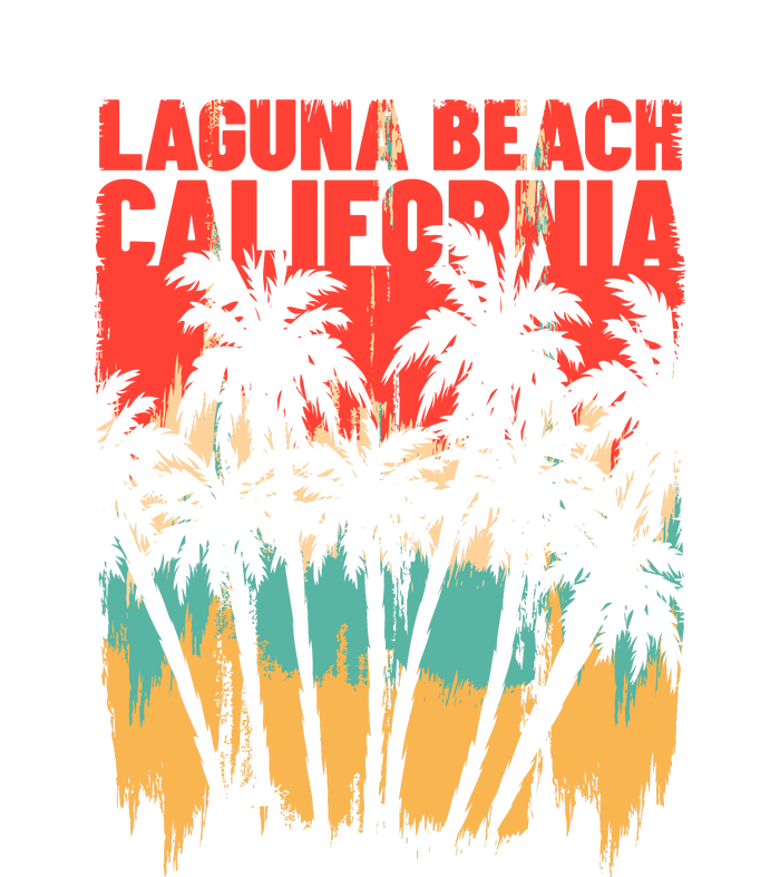 Surfing Sunset Laguna Beach California Summer Palm Gift Kids Long Sleeve Shirt