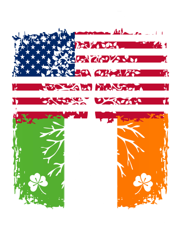 American Born Irish Roots St Patrick’s Day Ireland Flag Gift Tie-Dye T-Shirt