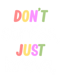 Don't Stress Dyslexia Awareness Disability Therapist Graphic Funny Gift Insulated Varsity Jacket