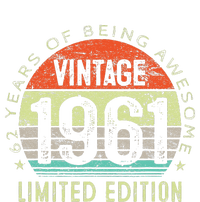 Vintage Made In 1961 62 Year Old Retro 62th Birthday Gift T-Shirt