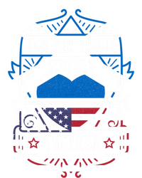 Forever Proud Scottish American Funny Gift Scotland And Usa Gift Kids Long Sleeve Shirt