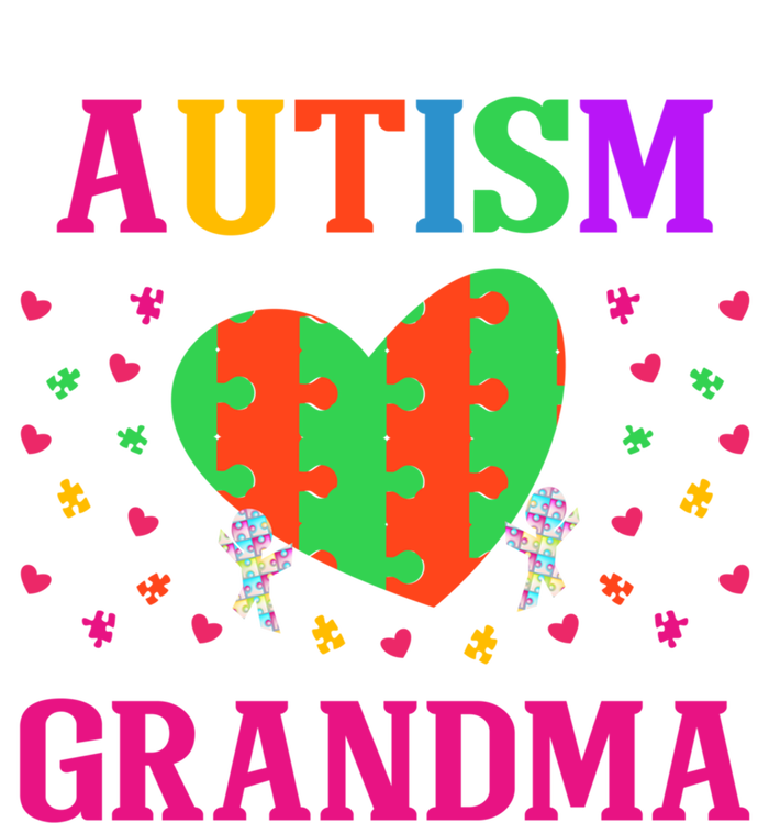 Autism Grandma Nana Mimi Grandmother Autistic Acceptance Cute Gift Short Acrylic Beanie