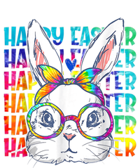 Tie Dye Cute Bunny Rabbit Face Glasses Girl Happy Easter Day Cool Comfort Performance Bucket Hat