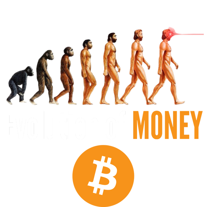 Evolution Of Bitcoin, BTC, Crypto, Cryptocurrency, Blockchain, HODL Bitcoin T-Shirt