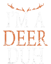 I'm A Deer Duh Halloween Costume Yupoong Adult 5-Panel Trucker Hat