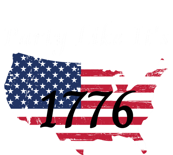 Party Like It’s 1776, American, 4th Of July US Flag, Liberty, Freedom T-Shirt