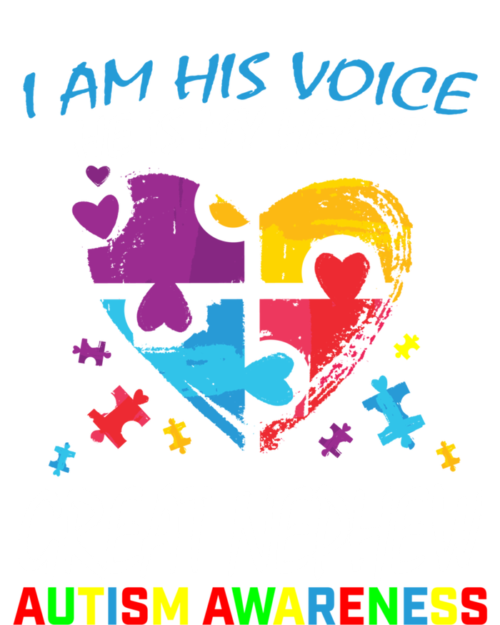 Great Nephew Autism Awareness Puzzle Piece Heart Aunt Uncle Cool Gift T-Shirt