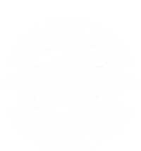 Great Sand Dunes National Park Cool White Line Art Outdoor Gift Tall T-Shirt