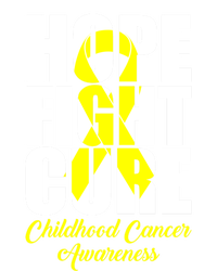 Childhood Cancer Support Hope Fight Cure Funny Gift T-Shirt