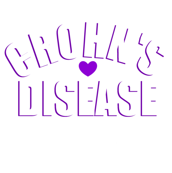 Crohn's Disease Warrior Awareness Funny Life Is Shitty Gift T-Shirt