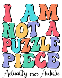 I Am Not A Puzzle Piece Actually Autistic Autism Awareness Mousepad