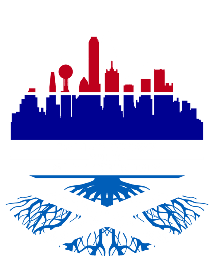 Dallas Half Scottish Roots Dallasite Texas Dallas Scotland F Gift T-Shirt