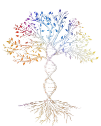 DNA Tree Of Life Science Earth Day Genetics Biologist T-Shirt