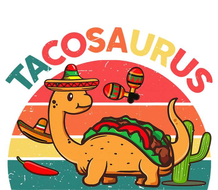 Cinco De Mayo Taco Dinosaur Tacosaurus T-Shirt