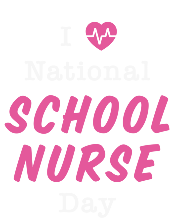 I Heart National School Nurse Day Gift T-Shirt