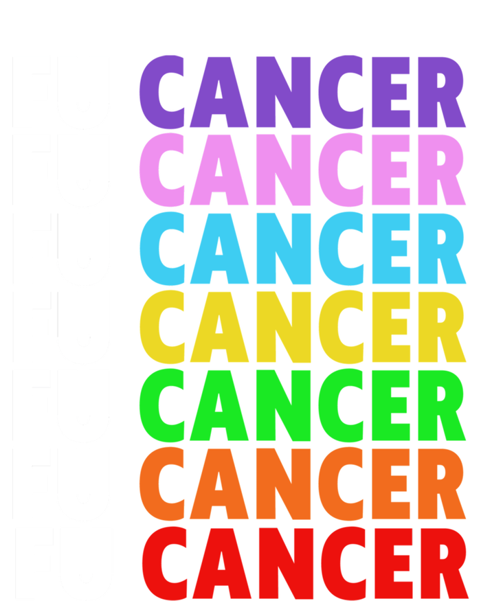 Fu Cancer Gift Fuck Cancer Funny Gift Fuck Cancer Awareness Great Gift V-Neck T-Shirt