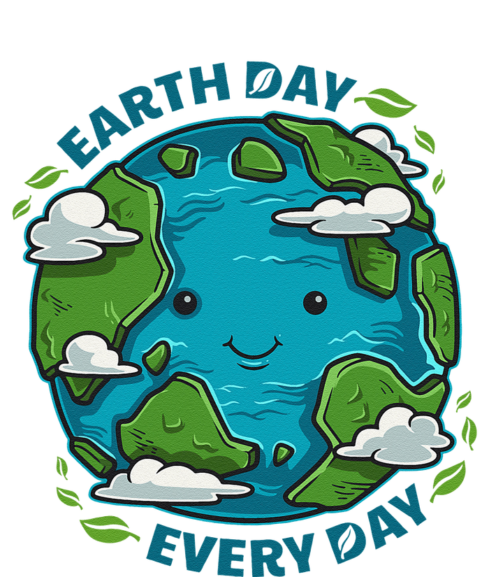 Earth Day Every Day Cute Environmental Light T-Shirt