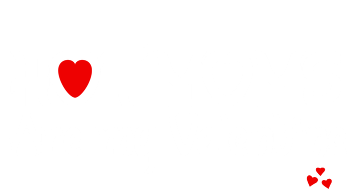 I Love Hot Moms Are My Valentine Funny Red Heart Love Moms Gift T-Shirt