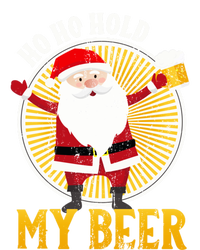 Ho Ho Hold My Beer Sarcastic Santa Bad Xmas Gift Short Acrylic Beanie