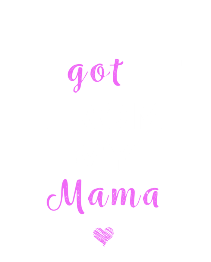 I Got It From My Mama Quote Gift Cute Mother Daughter Matching Gift Valucap Bio-Washed Visor